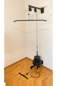 Duvar Tipi Cable Crossover Lat Puldown & Pushdown ,row ,biceps ,triceps Omuz Çalışma Istasyonu